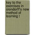Key to the Exercises in Olendorff's New Method of Learning t