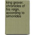 King Grover. Chronicles of His Reign, According to Simonides