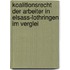 Koalitionsrecht Der Arbeiter in Elsass-Lothringen Im Verglei