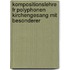 Kompositionslehre Fr Polyphonen Kirchengesang Mit Besonderer