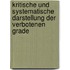 Kritische Und Systematische Darstellung Der Verbotenen Grade