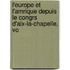 L'Europe Et L'Amrique Depuis Le Congrs D'Aix-La-Chapelle, Vo