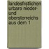 Landesfrstlichen Urbare Nieder- Und Obersterreichs Aus Dem 1