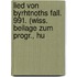 Lied Von Byrhtnoths Fall. 991. (Wiss. Beilage Zum Progr., Hu