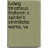 Ludwig Timotheus Freiherrn V. Spittler's Smmtliche Werke, Vo
