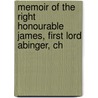 Memoir of the Right Honourable James, First Lord Abinger, Ch door James Scarlett