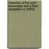 Memoirs Of The Right Honorable Henry Lord Langdale V2 (1852)