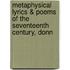 Metaphysical Lyrics & Poems of the Seventeenth Century, Donn