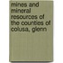 Mines and Mineral Resources of the Counties of Colusa, Glenn