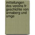 Mitteilungen Des Vereins Fr Geschichte Von Annaberg Und Umge