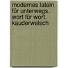 Modernes Latein für unterwegs. Wort für Wort. Kauderwelsch door Dagmar DaSilveira Macedo