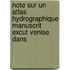 Note Sur Un Atlas Hydrographique Manuscrit Excut Venise Dans