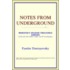 Notes From Underground (Webster's Spanish Thesaurus Edition)