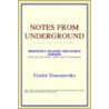 Notes From Underground (Webster's Spanish Thesaurus Edition) door Reference Icon Reference
