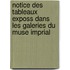 Notice Des Tableaux Exposs Dans Les Galeries Du Muse Imprial