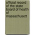 Official Record of the State Board of Health of Massachusett