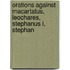 Orations Against Macartatus, Leochares, Stephanus I, Stephan