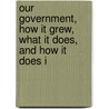 Our Government, How It Grew, What It Does, and How It Does I by Jesse Macy