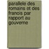 Parallele Des Romains Et Des Franois Par Rapport Au Gouverne