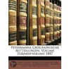Petermanns Geographische Mitteilungen, Volume 33; Volume 188 by Paul Max Harry Langhans
