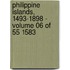 Philippine Islands, 1493-1898 - Volume 06 of 55 1583