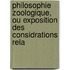 Philosophie Zoologique, Ou Exposition Des Considrations Rela