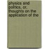 Physics and Politics, Or, Thoughts on the Application of the