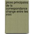 Pices Principales de La Correspondance Change Entre Les Mini