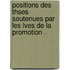 Positions Des Thses Soutenues Par Les Lves de La Promotion .