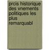 Prcis Historique Des Vnements Politiques Les Plus Remarquabl by Ferdinand Cornot De Cussy