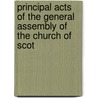 Principal Acts of the General Assembly of the Church of Scot door Assembly Church of Scotl