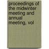 Proceedings of the Midwinter Meeting and Annual Meeting, Vol door Association Virginia State