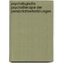 Psychologische Psychotherapie der Persönlichkeitsstörungen
