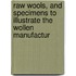 Raw Wools, and Specimens to Illustrate the Wollen Manufactur