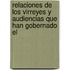 Relaciones de Los Virreyes y Audiencias Que Han Gobernado El