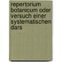 Repertorium Botanicum Oder Versuch Einer Systematischen Dars
