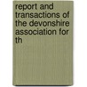 Report and Transactions of the Devonshire Association for th door Devonshire Asso