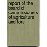 Report of the Board of Commissioners of Agriculture and Fore door Hawaii. Board O