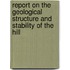 Report on the Geological Structure and Stability of the Hill