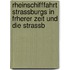 Rheinschifffahrt Strassburgs in Frherer Zeit Und Die Strassb