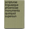 Scripturae Linguaeque Phoeniciae Monumenta Quotquot Supersun door Wilhelm Gesenius