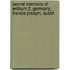 Secret Memoirs of William 2, Germany, Francis Joseph, Austri