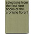 Selections from the First Nine Books of the Croniche Fiorent