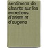 Sentimens de Cleante Sur Les Entretiens D'Ariste Et D'Eugene