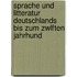 Sprache Und Litteratur Deutschlands Bis Zum Zwlften Jahrhund