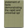 Statement of Facts Demonstrating the Rapid and Universal Spr by Joshua Vaughan Himes