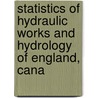 Statistics of Hydraulic Works and Hydrology of England, Cana door Lowis D'Aguilar Jackson