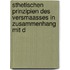 Sthetischen Prinzipien Des Versmaasses in Zusammenhang Mit D