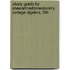 Study Guide For Stewart/Redlin/Watson's College Algebra, 5th
