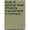 Study of Potential Water Efficiency Improvements in Commerci door United States Environmental Agency